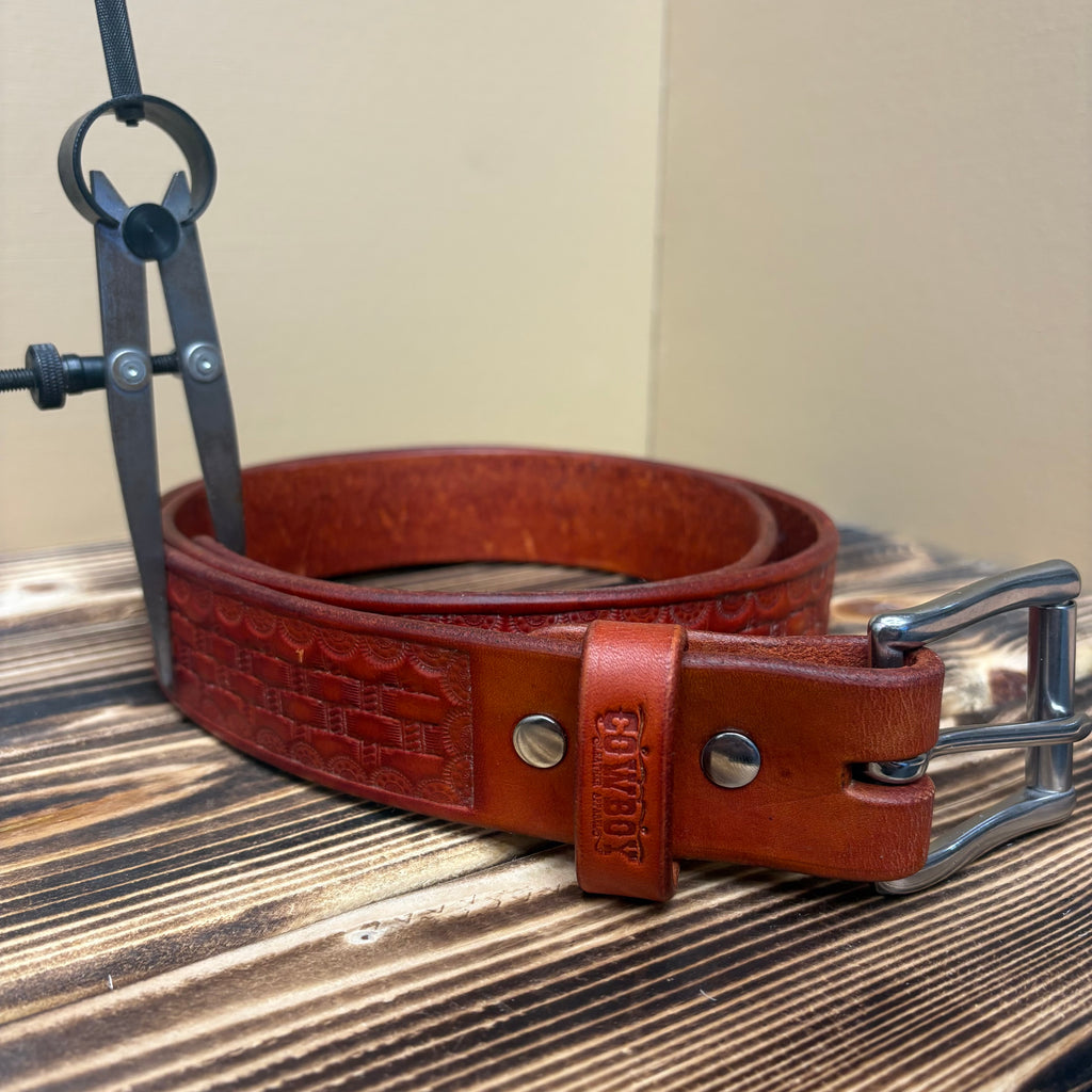 Stamped Belts